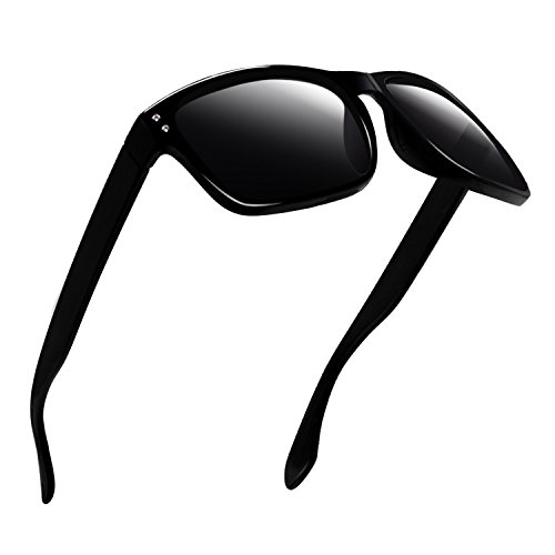 Product Cover Polarized Sunglasses for Men Women Driving Fishing Unisex Vintage Rectangular Sun Glasses