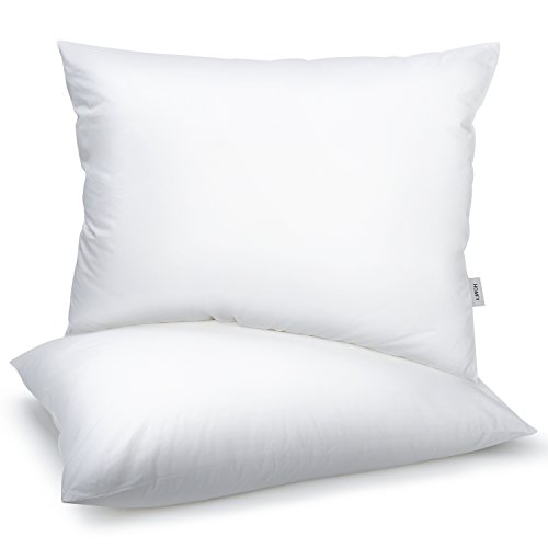 Product Cover HOMFY Premium Cotton Pillows for Sleeping, Bed Pillows Queen Set of 2 soft and Breathable (White, Queen)
