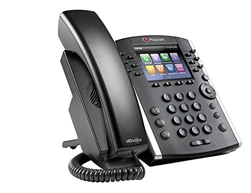 Product Cover Polycom VVX 410 12-Line Desktop Phone (Power Supply Included) (Renewed)