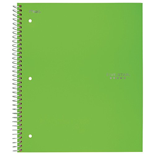 Product Cover Five Star Spiral Notebook, 1 Subject, Graph Ruled Paper, 11