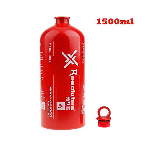 Product Cover Lixada Fuel Bottle Petrol Alcohol Liquid Gas Oil Bottle Outdoor Camping No-Leak Safety Gas Can Oil Container Extra Emergency Backup Fuel Tank 500ML / 750ML / 1000ML / 1500ML