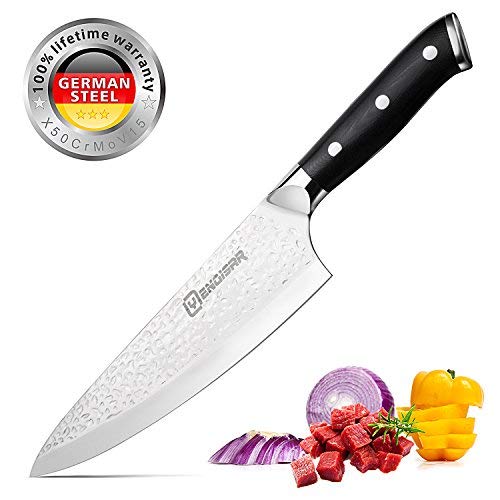 Product Cover Kitchen Knife Professional Chef Knife 8 inch Razor Sharp | German High Carbon Stainless Steel with Ergonomic Handle