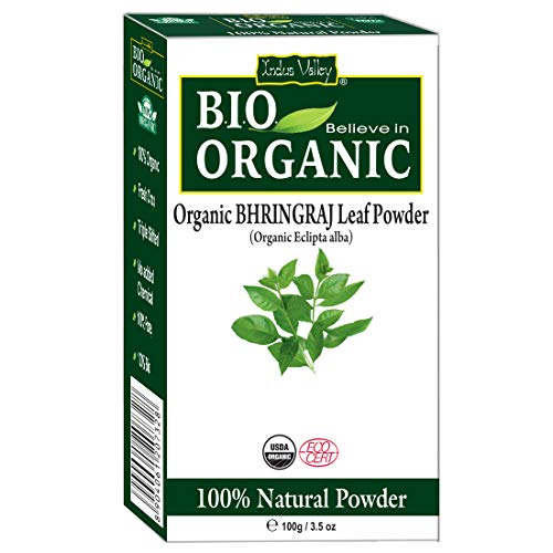Product Cover Indus Valley Organic Bhringraj Powder for Hair Growth and Conditioning (100gm)