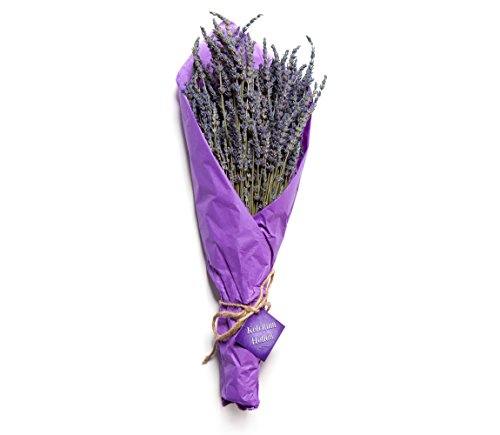Product Cover 100% Natural Dried Lavender Bouquet from Ketchum Hollow, Grown in Idaho, USA, Bundle is Carefully Packaged for Safe Shipping, Perfect for Weddings, Home Decor, Gifts, and More