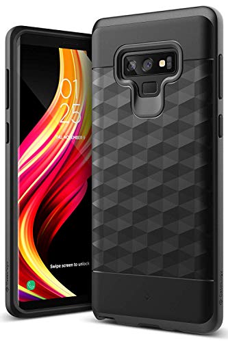 Product Cover Caseology Parallax Series Case for Galaxy Note 9 - Slim Protective Secure Grip with Geometric Design Case for Samsung Galaxy Note 9 (2018) - Black