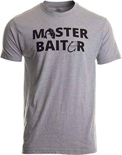Product Cover Masterbaiter | Funny Fishing Fisherman Fish Master Baiter Dad Grandpa Joke T-Shirt