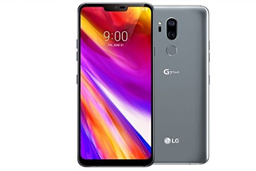 Product Cover LG - G7 ThinQ for Verizon - 64GB - 6.1in QHD Display - Platinum Gray - US Warranty (Renewed)
