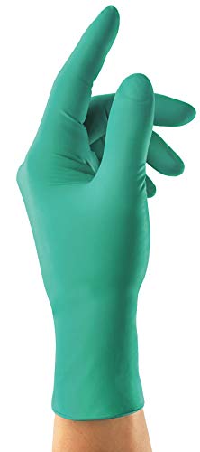 Product Cover Microflex 93-850 Nitrile Gloves -  Disposable, Chemical Splash Resistant, Size Large (pack 100)
