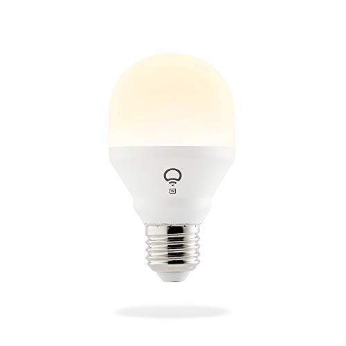 Product Cover LIFX A19 Mini Wi-Fi Smart Led Light Bulb (Latest Generation), Dimmable, Warm White, No Hub Required, Works with Amazon Alexa, Apple HomeKit, Google Assistant and Microsoft Cortana