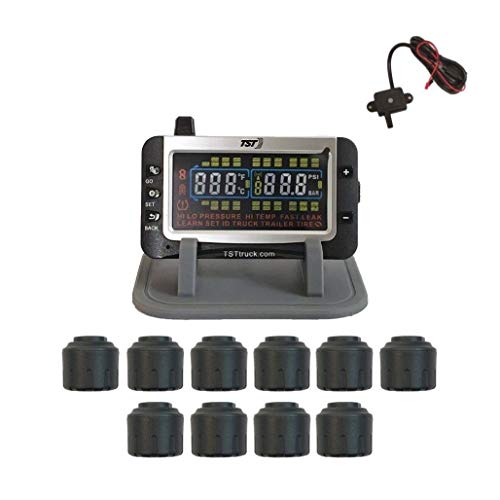 Product Cover Truck Systems Technology TST 507 Tire Pressure Monitor w/ 10 Cap Sensors with Color Display