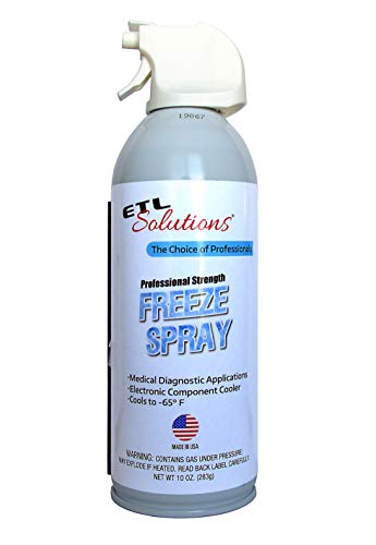 Product Cover ETL Solutions Professional Strength Medical Freeze Spray, Cools Down to -65°F in Seconds, 10oz (283ml)