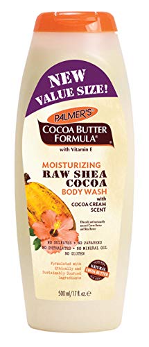 Product Cover Palmer's Moisturizing Raw Shea Cocoa Butter Body Wash, 17 Ounce