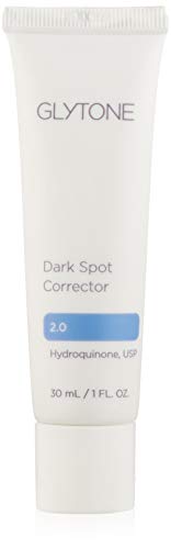 Product Cover Glytone Dark Spot Corrector with 2% Hydroquinone & Kojic Acid to Fade Dark Spots, Skin Discolorations, Freckles, Face Pigmentation, 1 oz.