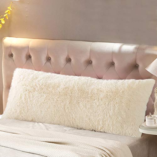 Product Cover Reafort Luxury Long Hair, PV Fur, Faux Fur Body Pillow Cover/Case 21