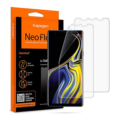 Product Cover Spigen NeoFlex Galaxy Note 9 Screen Protector [Case Friendly] for Samsung Galaxy Note 9 (2018 Release) (2 Pack)