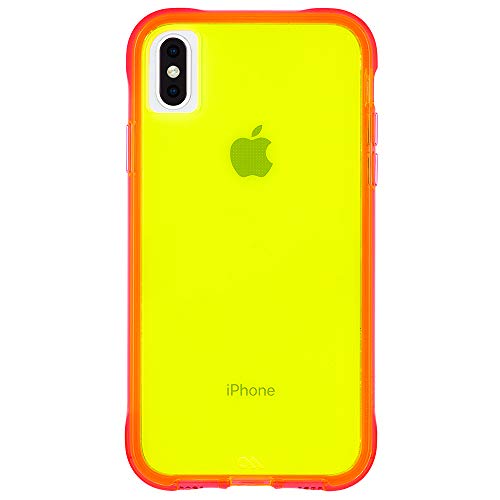 Product Cover Case-Mate - iPhone XS Max Case - TOUGH - iPhone 6.5 - Green/Pink Neon