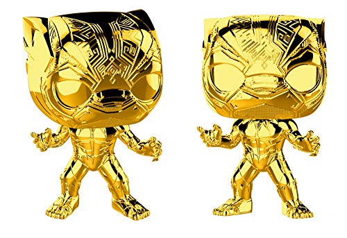 Product Cover Funko Pop! Marvel: Studio's 10th Anniversary - Black Panther (Chrome)