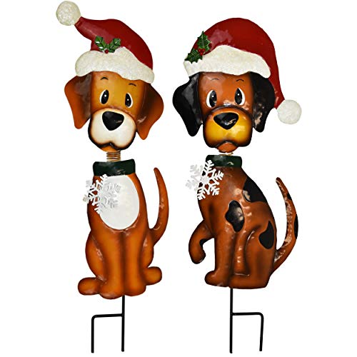 Product Cover Gift Boutique Christmas Yard Stakes - Outdoor Garden Decorations - Set of 2 30