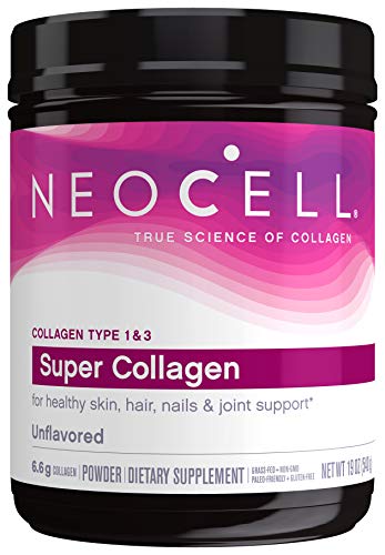 Product Cover NeoCell Super Collagen Powder - 6,600mg Collagen Types 1 & 3 - unflavored - 19 Ounces (Packaging May Vary)