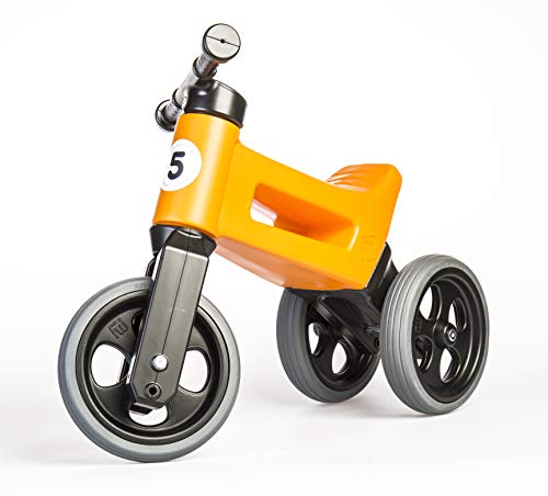 Product Cover PlayMonster, Free Wheelin' Rider Convertible Balance Bike, Bright Orange