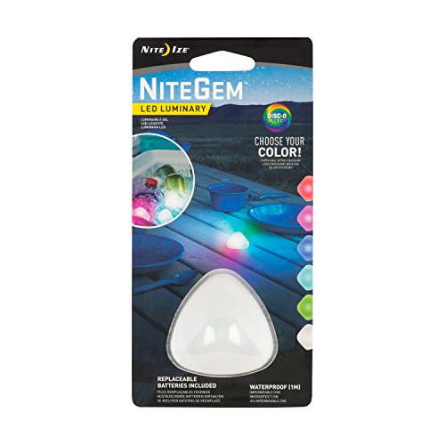 Product Cover Nite Ize NiteGem Waterproof Floating LED Light with Choose-Your-Color Disc-O Select