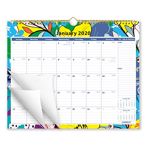 Product Cover 2020 Calendar - Monthly Wall Calendar with Thick Paper, Fashionable, Large, 15 x 12 Inches
