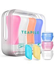 Product Cover Teapile Travel Bottles TSA Approved Containers Leak Proof Travel AccessoriesTravel Shampoo And Conditioner BottlesPerfect for Business or Personal Travel Fun Outdoors