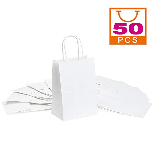 Product Cover White Kraft Paper Bags 5
