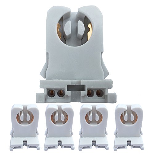 Product Cover Non-shunted Turn Type 4-Pack UL Listed T8 Lamp Holder Tombstone Sockets LED Fluorescent Tube