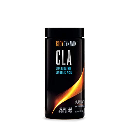 Product Cover BodyDynamix CLA Conjugated Linoleic Acid, 120 Softgels, Fuels Energy and Fat Metabolism