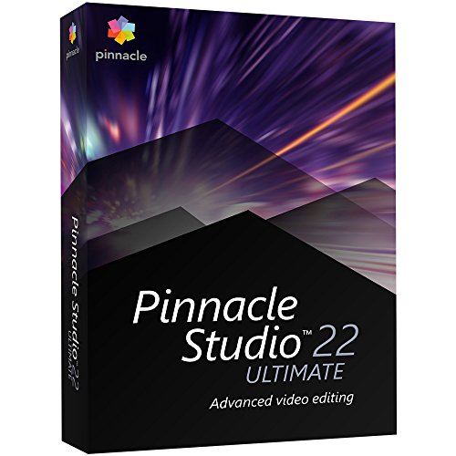 Product Cover Pinnacle Studio 22 Ultimate - Advanced Video Editing and Screen Recording [PC Disc] [Old Version]