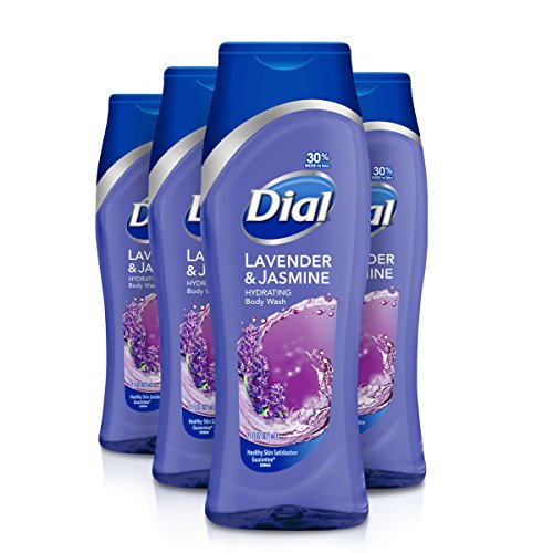 Product Cover Lavender & Jasmine, 4 Count: Dial Body Wash, Lavender & Jasmine, 21 Ounce (Pack Of 4)