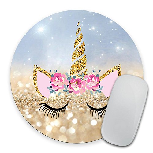 Product Cover Unicorn Mousepad, Girly Mouse Pad, Personalized Mouse Pad, Desk Accessories, Desk Decorations