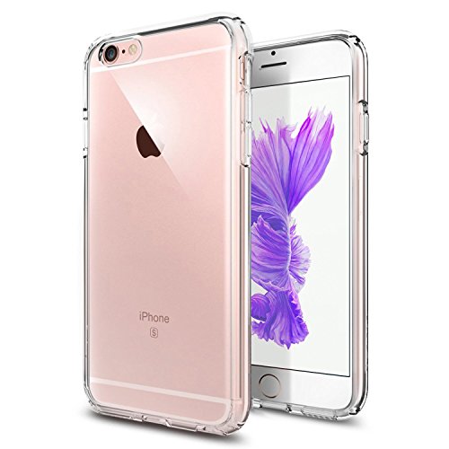 Product Cover TENOC Phone Case Compatible for Apple iPhone 6S and iPhone 6 4.7 Inch, Crystal Clear Ultra Slim Cases Soft TPU Cover Full Protective Bumper