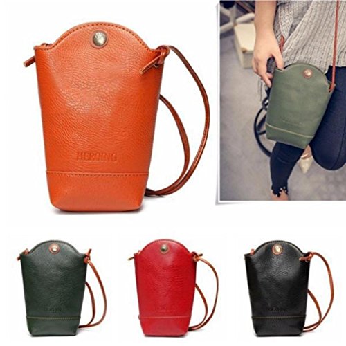 Product Cover Women Heroing Shoulder Bag,Realdo Messenger Solid Slim Crossbody Small Magnetic Buckle Handbag Body Bags