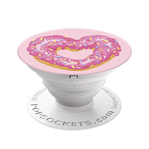 Product Cover PopSockets: Collapsible Grip & Stand for Phones and Tablets - Strawberry Heart Donut