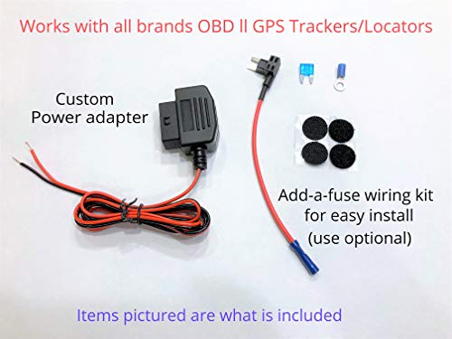 Product Cover OBD ll GPS Tracker Hide/Relocate Wired Conversion kit Power Adapter