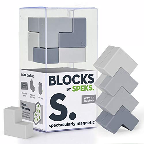 Product Cover Speks Blocks Brackets. Magnetic Blocks for Adults. The World's Best Desk Toys.