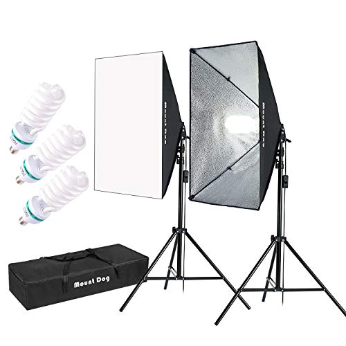 Product Cover MOUNTDOG Photography Softbox Lighting Kit 1350W 20
