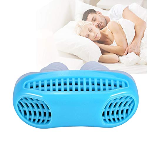 Product Cover Snoring Solution, Anti Snoring Devices Snore Stopper, Stop Snoring, Best Airing Air Purifier Nose Vents Nasal Dilator, to Give You a Good Night's Sleep (blue)
