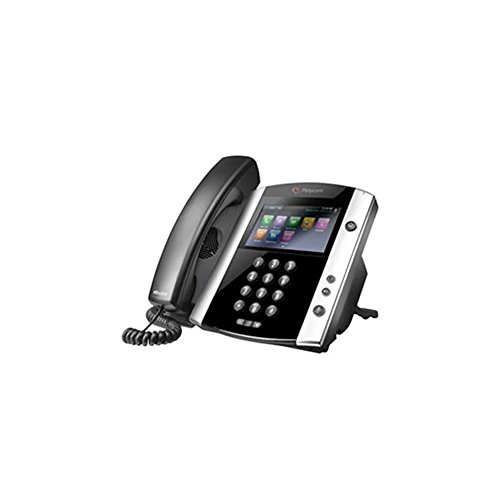 Product Cover Polycom VVX 600 16-Line Phone with Power Supply (Renewed)