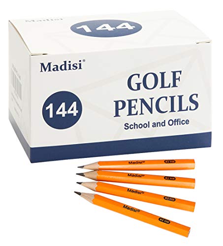 Product Cover Madisi Golf Pencils, 2 HB Half Pencils, 3.5