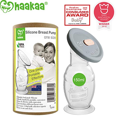 Product Cover Haakaa Silicone Breast Pump & Silicone Cap 5.4oz/150ml