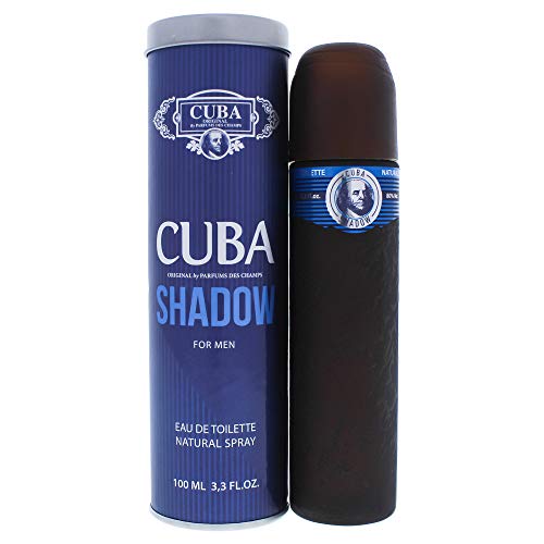 Product Cover Cuba Edt Spray for Men, Shadow, 3.3 Oz