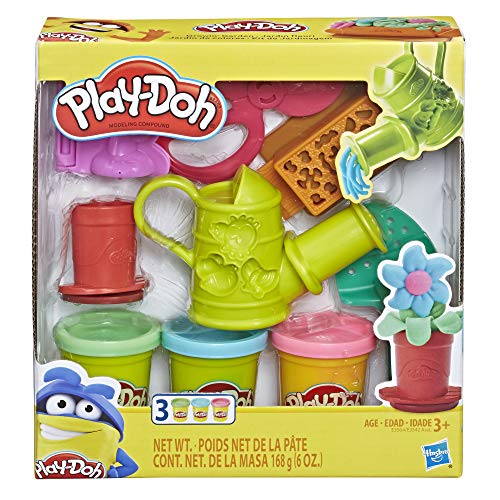 Product Cover Play-Doh Growin' Garden Toy Gardening Tools Set for Kids with 3 Non-Toxic Colors