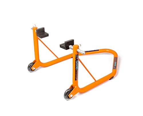 Product Cover GrandPitstop Rear Paddock Stand with Swing Arm Rest (Orange)