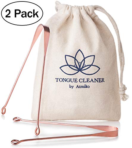 Product Cover Atmiko Tongue Scraper, Ayurvedic Tongue Cleaner (Pack of 2)