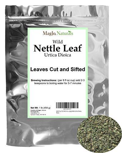 Product Cover Nettle Leaf Tea, 1lb (16Oz) Cut and Sifted: Bulk European Stinging Nettle (Urtica Dioica),