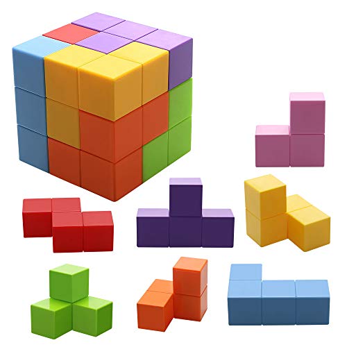 Product Cover Magnetic Toys Magic Cubes Stress Relief for Adults Magnet Blocks for Kids Magnetic Building Blocks Bricks Toy Educational Puzzles