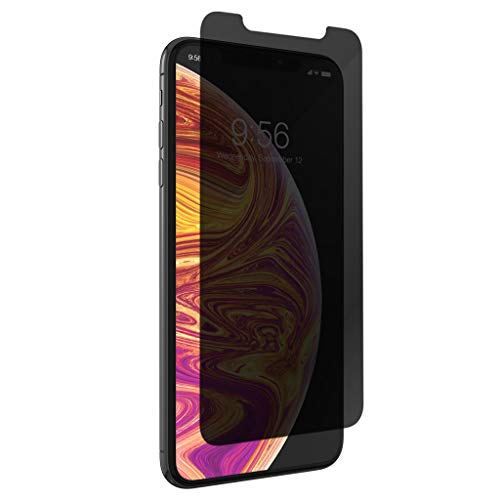 Product Cover ZAGG InvisibleShield Glass+ Privacy Screen Protector for Apple  iPhone XS Max - 3X Impact Protection